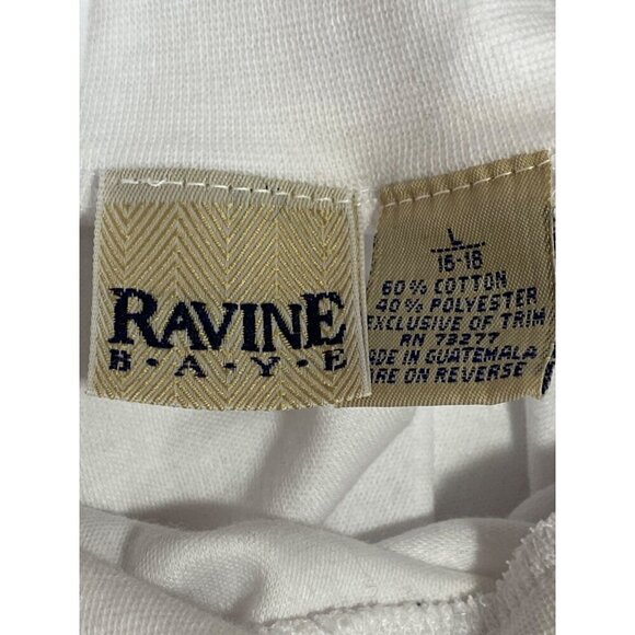Ravine Baye White Turtleneck Long Sleeve Boys Large (16-18) NWT - Picture 3 of 8